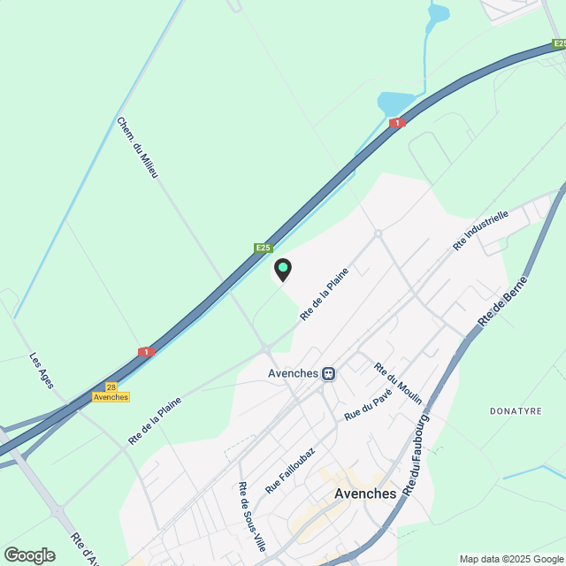 Votre nouveau chez-vous lumineux au c ur d Avenches Au Milavy - Karte