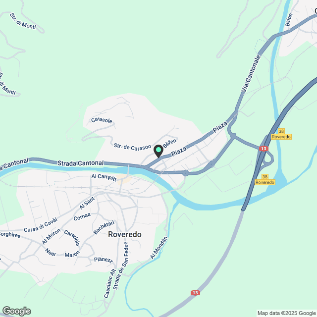 Modernes Duplex mit 2.5 Zimmern in Roveredo - Karte