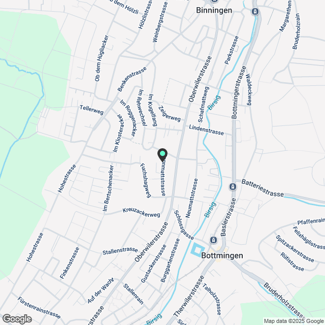 Exklusive Gartenwohnungen in Bottmingen – Erstbezug mit Familienrabatt - Karte