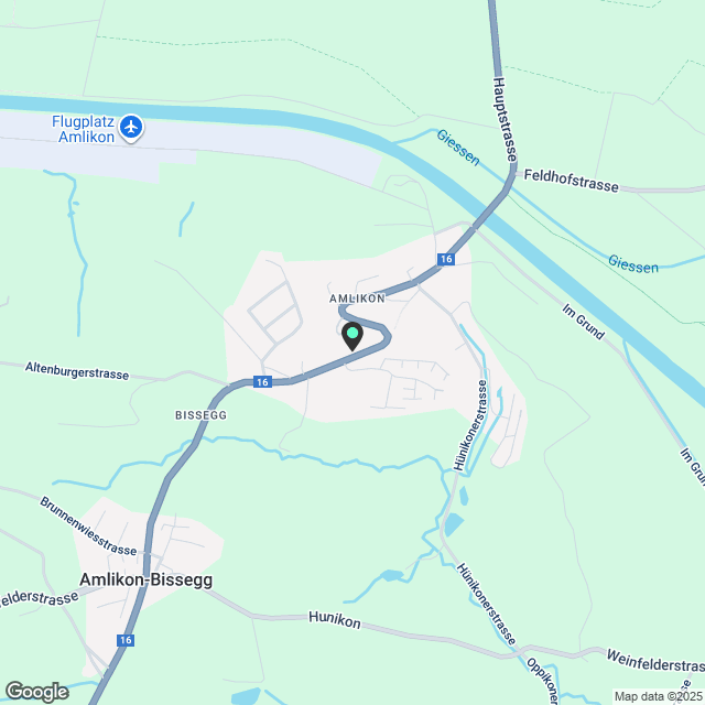 Moderne 3.5-Zimmer-Neubau-Wohnung mit Terrasse in Amlikon-Bissegg - Karte