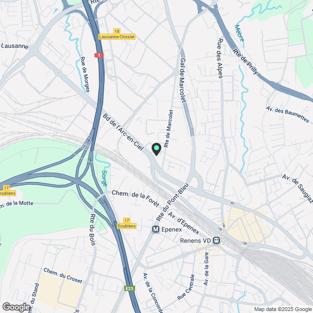 Neue Residenz für Senioren, die ein aktives Leben führen möchten - Karte