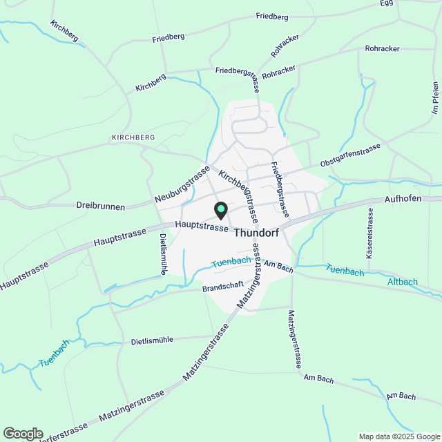 Moderne 4.5-Zimmer-Wohnung in ruhiger Lage von Thundorf - Karte