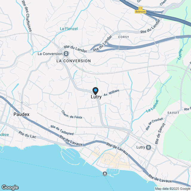 Grosszügige Gartenwohnung - Karte