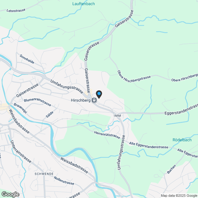 Neubauprojekt Rässes in Appenzell, 3.5 & 4.5 Zimmer-Wohnungen - Karte