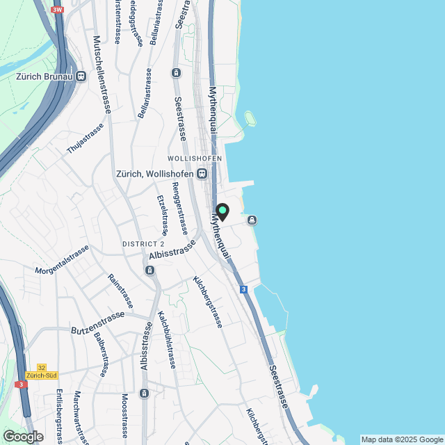 Befristet: Urbane Neubau-Wohnung mit direktem Seezugang - Karte