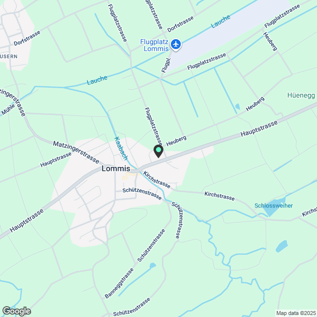Erstvermietung Wohnüberbauung "Sonnengrund" Lommis - Karte