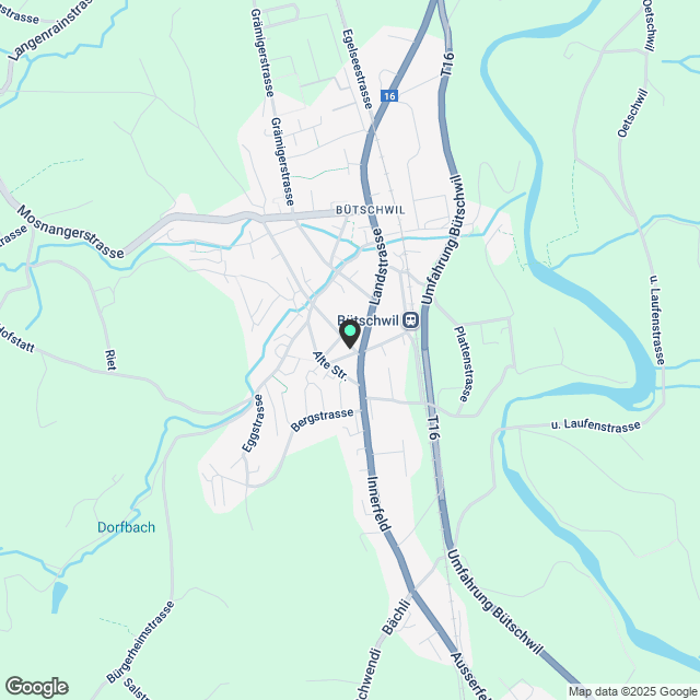 EXKLUSIVE 5.5 ZIMMER WOHNUNG MIT GROSSER DACHTERRASSE - Karte