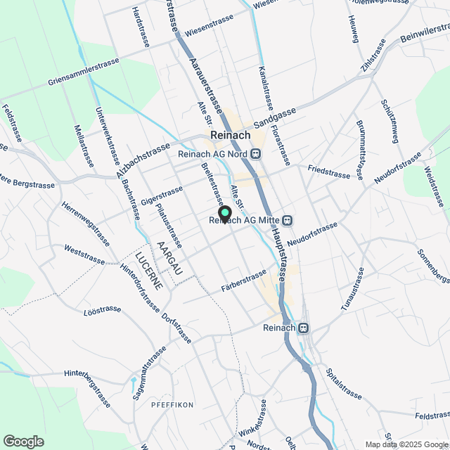 4 Zimmer-Wohnung, 5734 Reinach AG - Karte