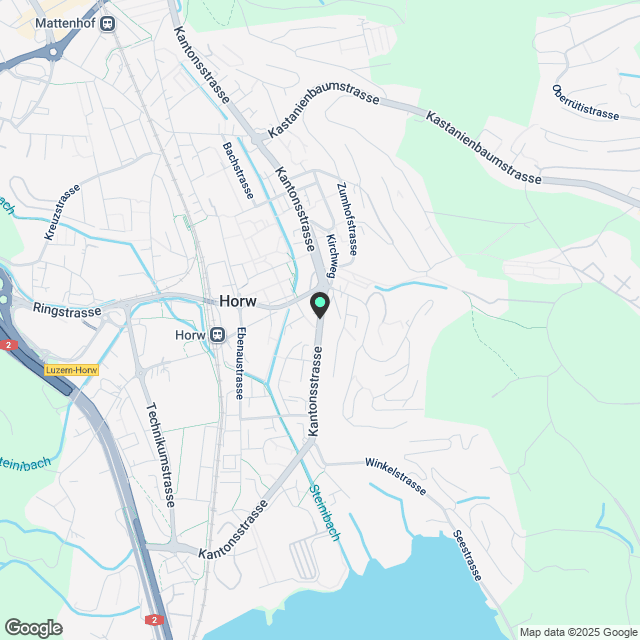 Erstbezug nach kompletter Sanierung - 4-Zimmer-Wohnung mit Balkon in Horw - Karte