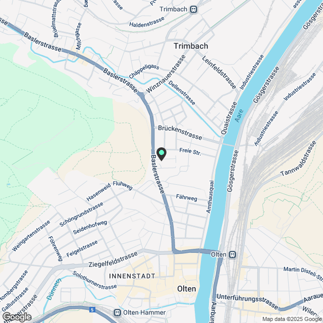 Komplett renovierte 4,5-Zi-Whg mit neuer Küche und neuem Bad - Karte