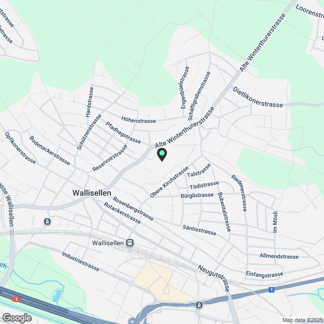 Moderne 2-Zimmer-Wohnung - BEFRISTED für 1 Monat - Karte