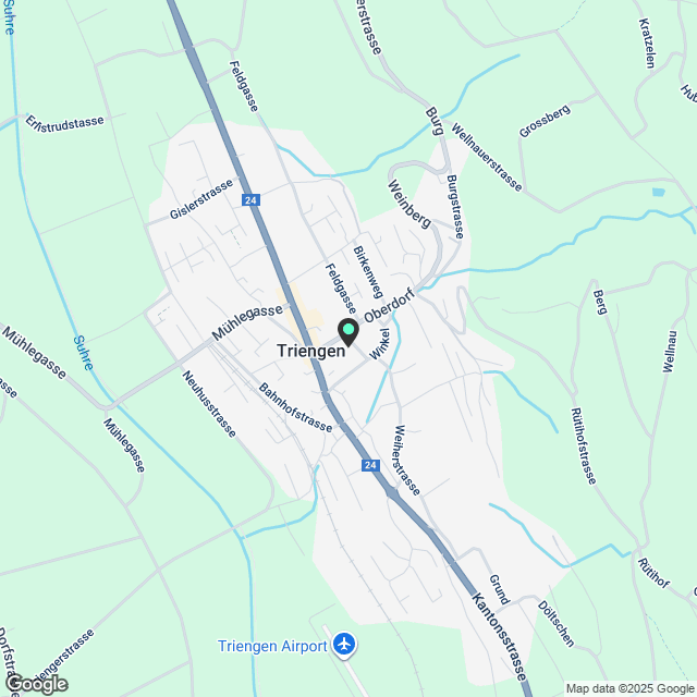 Moderne 3.5-Zimmer-Neubau-Wohnung in Triengen - Karte