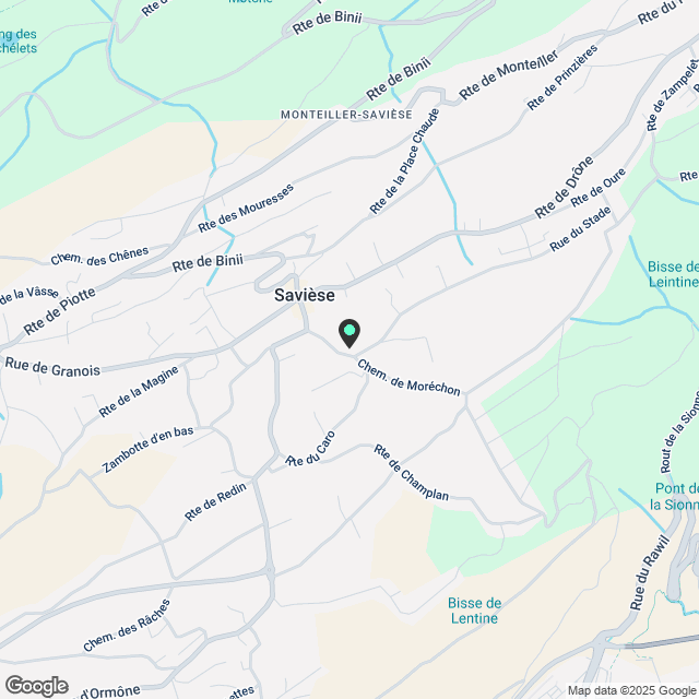 Zu vermieten in Saint-Germain / Savièse - 3.5 Zimmer - Karte