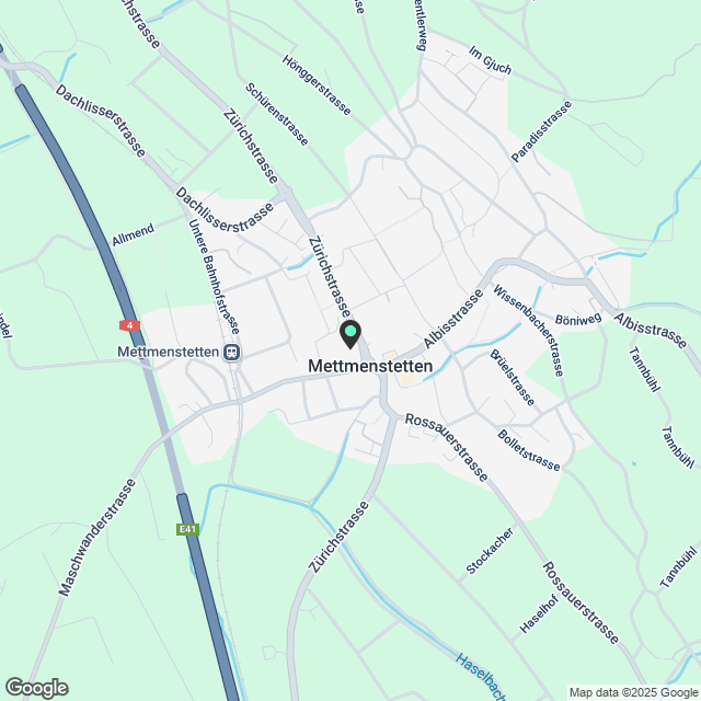 Moderne 3.5-Zimmer-Neubau-Wohnung in Mettmenstetten - Karte