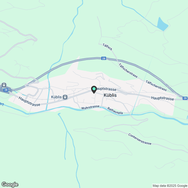 Sonnige 4 1/2-Zimmer-Neubauwohnung mit Bergblick in Küblis - Karte