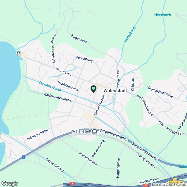 Traumwohnung in Walenstadt - Karte