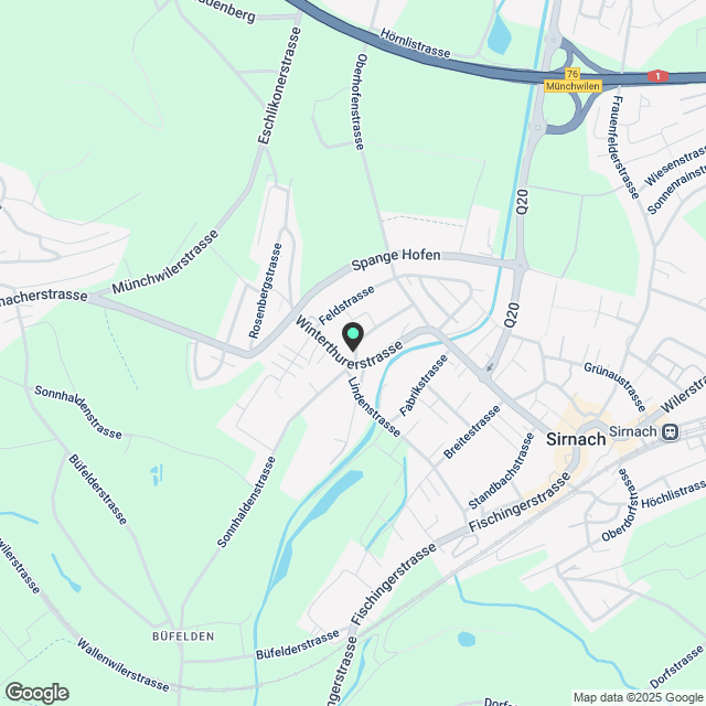 Kernsaniert 2024 - neuwertige moderne 2.5-Zimmer-Maisonette-Dachwohnungen mit Galerie - Karte