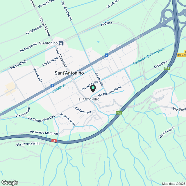 2,5 Lokale mit Garten in Sant'Antonino - Karte
