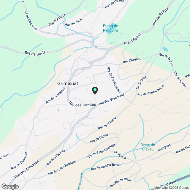 Grimisuat - Miete 3.5 - Karte