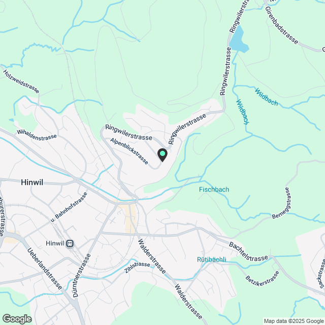 Hinblick Hinwil - Moderne Wohnung mit Sitzplatz - Karte