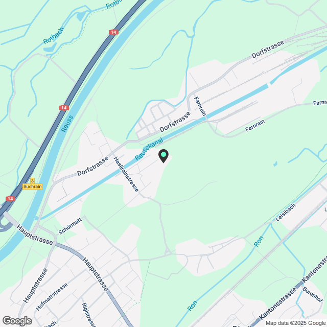 Moderne 4.5 Zimmer Neubau Wohnung in Perlen - Karte