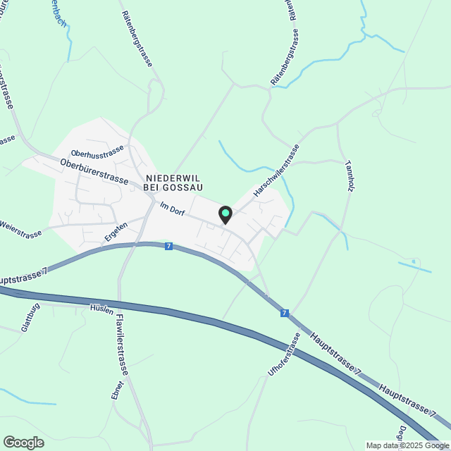 3.5-Zimmer-Gartenwohnung in Niederwil SG - Erstbezug - Karte