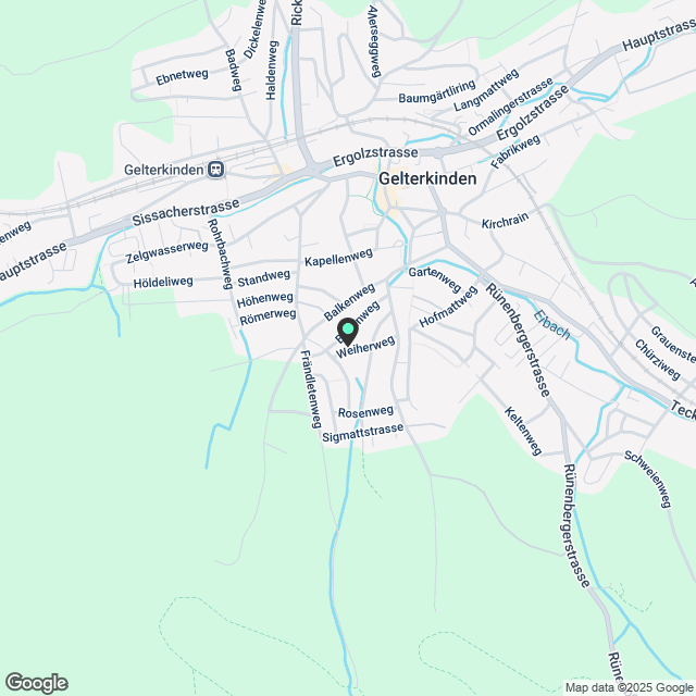 Vermietung 4.5Zimmer Neubauwohnung - Karte