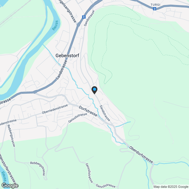 TERRA5: Exklusive Terrassenwohnungen in Gebenstorf - Karte