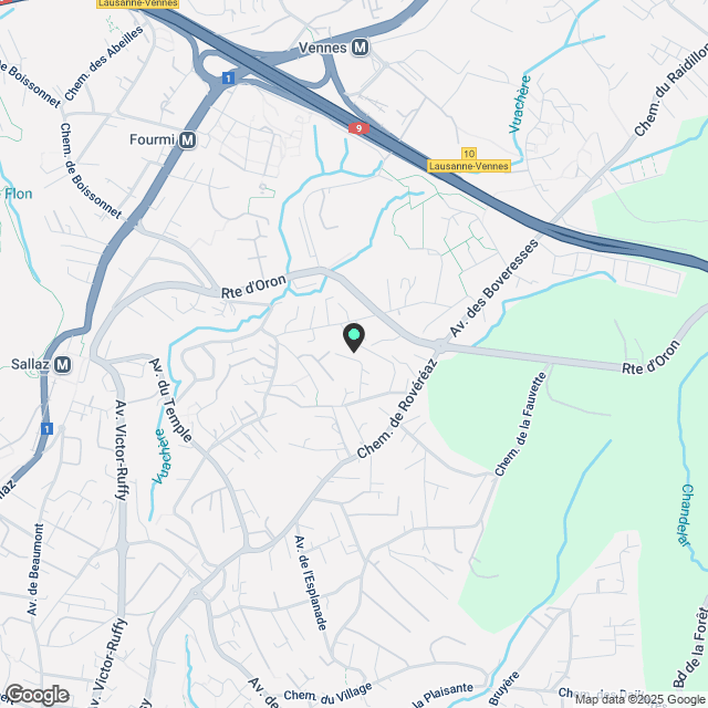 Doppelhaus in Lausanne - Karte