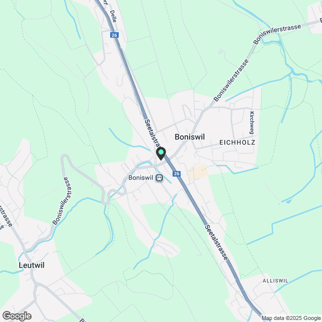 3 ½ Zimmer-Wohnung in Boniswil mieten - Karte