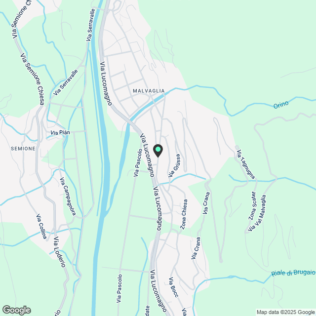 Zu Vermietung 4.5 Zimmer in Malvaglia - Karte