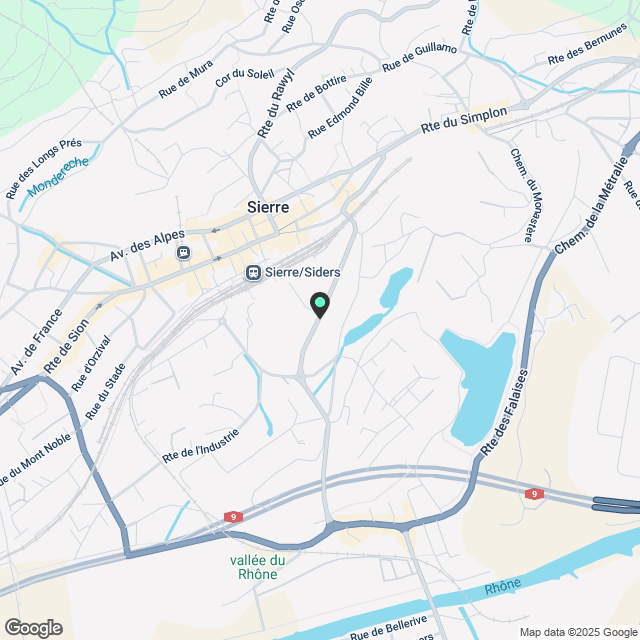 NEUE 2.5-ZIMMER-WOHNUNG IM 2. STOCK IN SIERRE - Karte