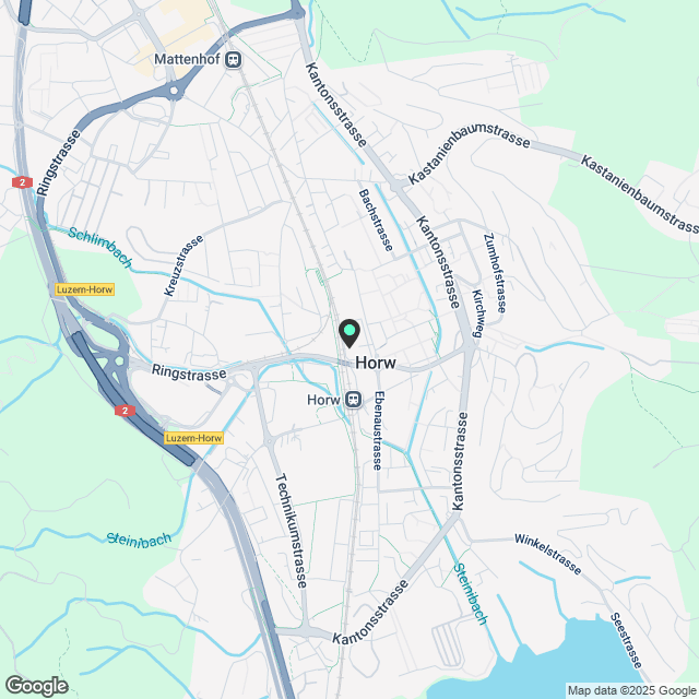 MOYO - Einzigartiges Studio nahe Bahnhof Horw - Karte