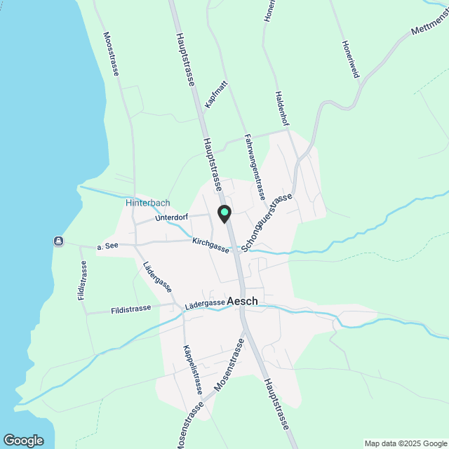 Moderne 4.5-Zimmer-Neubauwohnung mit Seeblick in Aesch LU - Karte
