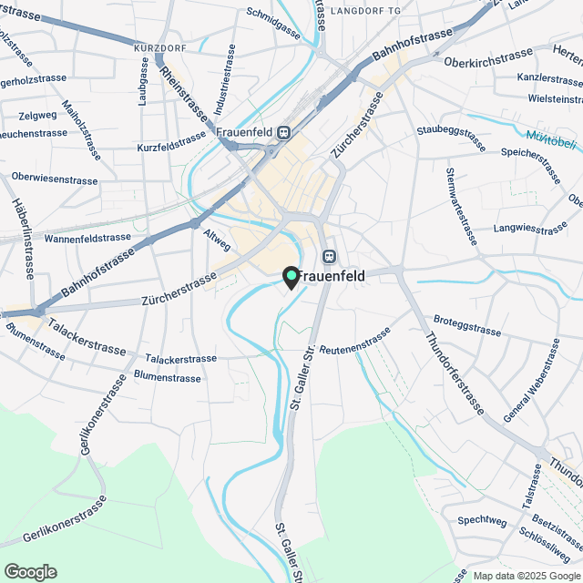 Nachhaltig Wohnen im Stadtzentrum - Karte