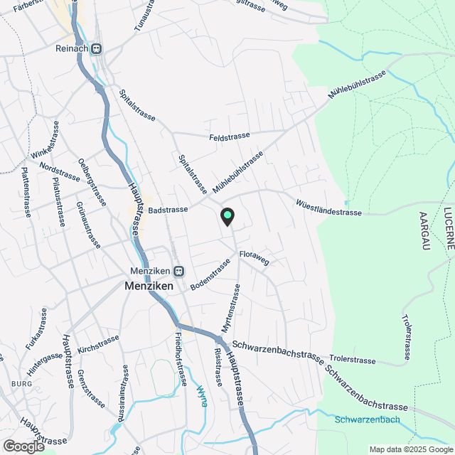 3.5 Terrasse Whg. mit moderne bodenbelag und grosse küche - Karte