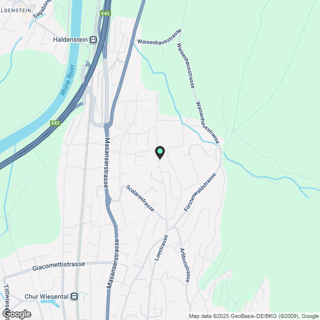 Erhöht wohnen und Natur geniessen - Neubau Überbauung Töbeli - Karte