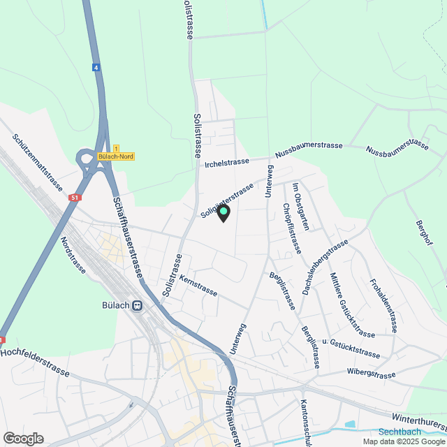 Nachmieter gesucht für eine 2.5 Zimmerwohnung in Bülach - Karte