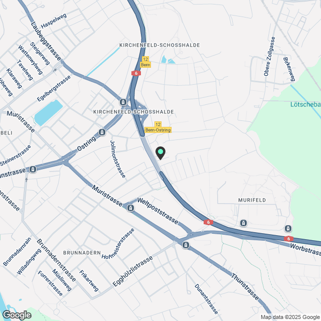 Erstvermietung: komfortable 3,5-Zimmerwohnunggrosser mit sonniger Terrasse und Aussicht - Karte