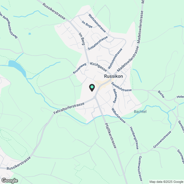 4½-Zimmer-Wohnung im 3. Obergeschoss - Rubia Russikon - Karte
