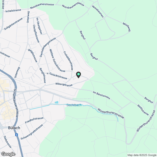 4.5-Zimmer-Dachwohnung in Bülach - Karte