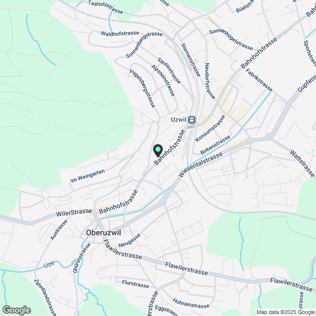 Moderne 2.5 und 3.5 Zimmerwohnung in Oberuzwil - Neubau 2025 - Karte