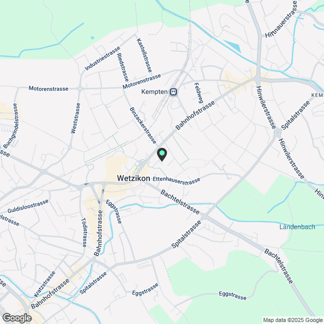 Über den Dächern von Wetzikon - Fantastische Terrasse mit Ausblick! - Karte