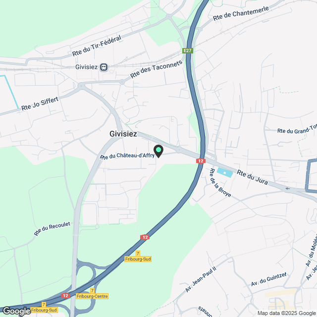 4,5 Zimmer-Dachgeschosswohnung mit 152m2 - Karte
