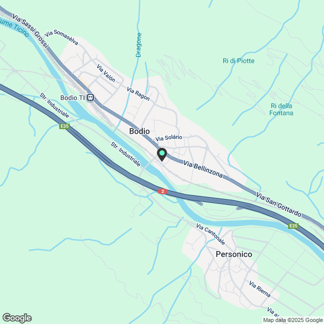 Moderne Villa mit Garten zu vermieten - Karte