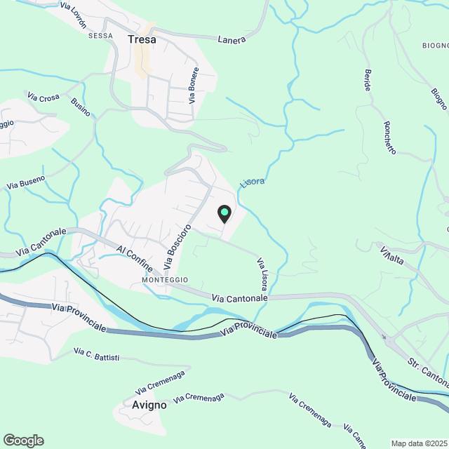 Monteggio 2.5 | Miete 1'250 | Nebenkosten 150 | Parkplatz 100 - Karte