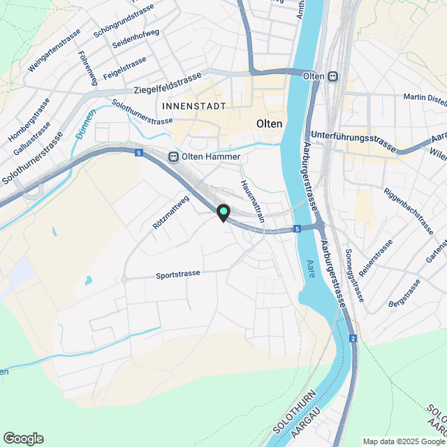 Neu möbliertes Studio – vis-à-vis Bahnhof Tecknau! Erstbezug nach Renovation - Karte