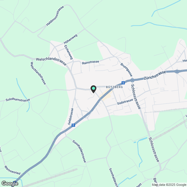 Wunderschöne und helle 2.5 Zimmer Dachwohnung mit Jurablick als Erstbezug zu vermieten - Karte