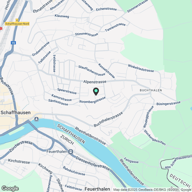 Erstvermietung in Buchthalen nach Totalrenovation - Karte