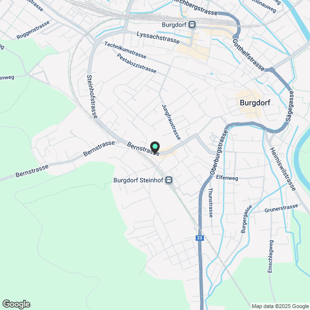 2.5 Zimmerwohnung in Burgdorf - Karte